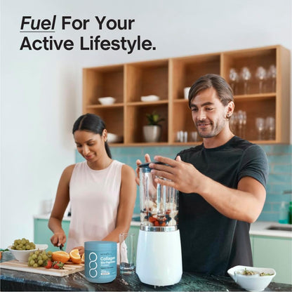 Collagen Peptides Powder | 22Oz | Super Hair, Skin, and Nails | Superior Absorption | Grassfed Protein Supplement | Advanced with 18 Essential Amino Acids